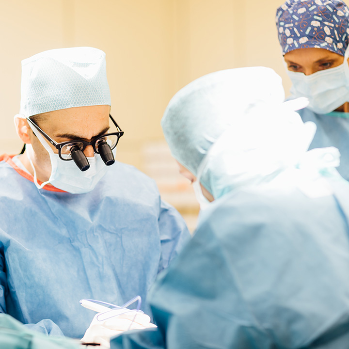 Facelift in the operating theatre of the Kuzbari Centre in Vienna